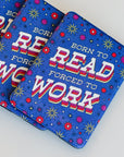 Born to Read, Forced to Work • Kindle Case