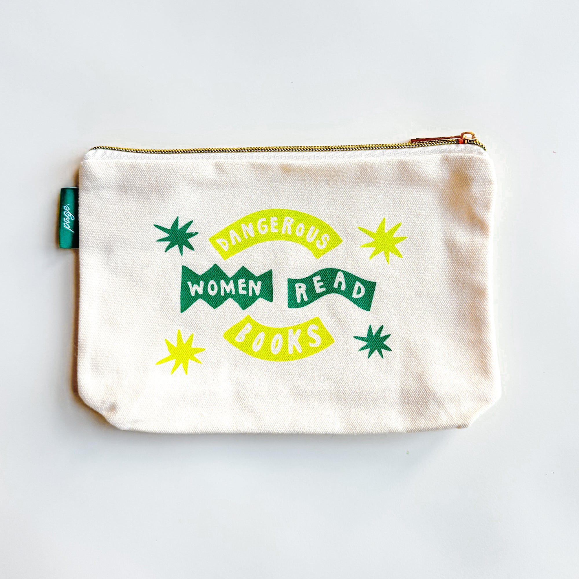 Bookish Zip Pouches