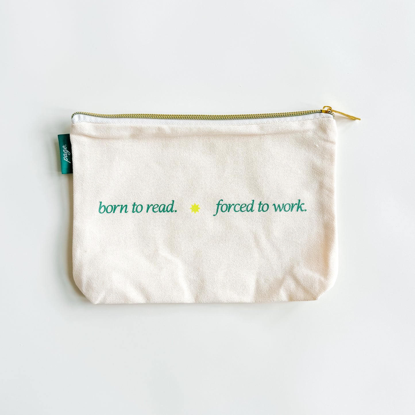 Bookish Zip Pouches