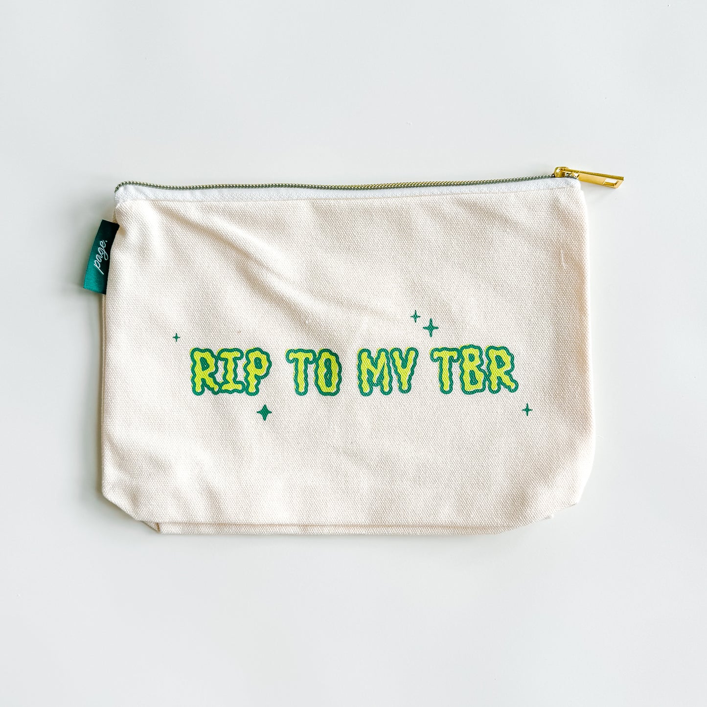 Bookish Zip Pouches