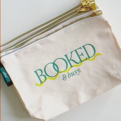 Bookish Zip Pouches